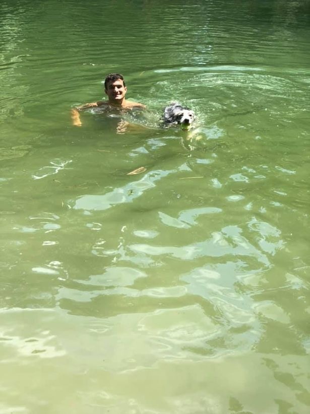 Фотография: Мертвая вода: четыре собаки погибли на глазах растерянных хозяев после купания в токсичном озере №6 - BigPicture.ru