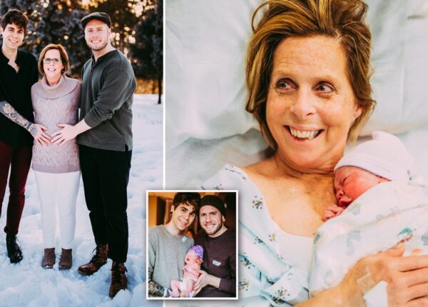 Семейный расклад: 61-летняя американка выносила и родила ребенка для своего сына-гея и его бойфренда