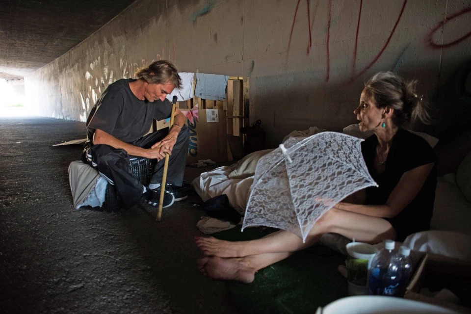 Фотография: Преисподняя города грехов: жизнь бездомных в мрачных тоннелях Лас-Вегаса №3 - BigPicture.ru