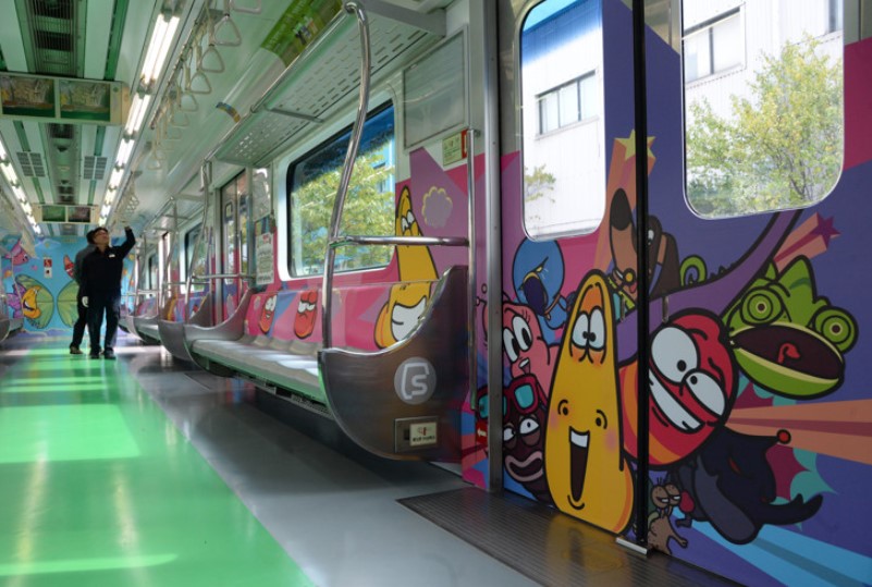 Фотография: От Сеула до Тегерана: как выглядят вагоны метро в разных странах мира №1 - BigPicture.ru