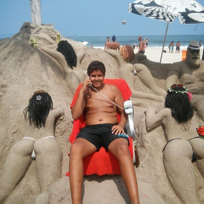 Фотография: Как развлечь себя на пляже? Перед этим веселым занятием не сможет устоять никто №9 - BigPicture.ru