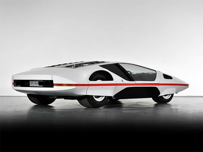 Фотография: Элегантность ретрофутуризма: итальянский автомобиль будущего в 1970 №10 - BigPicture.ru