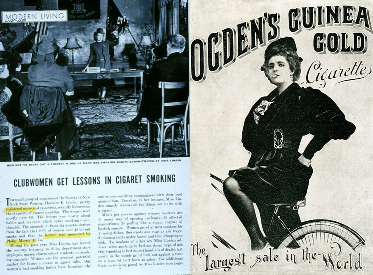 Зажгите факел свободы: как рекламщик Эдвард Бернейс научил женщин курить