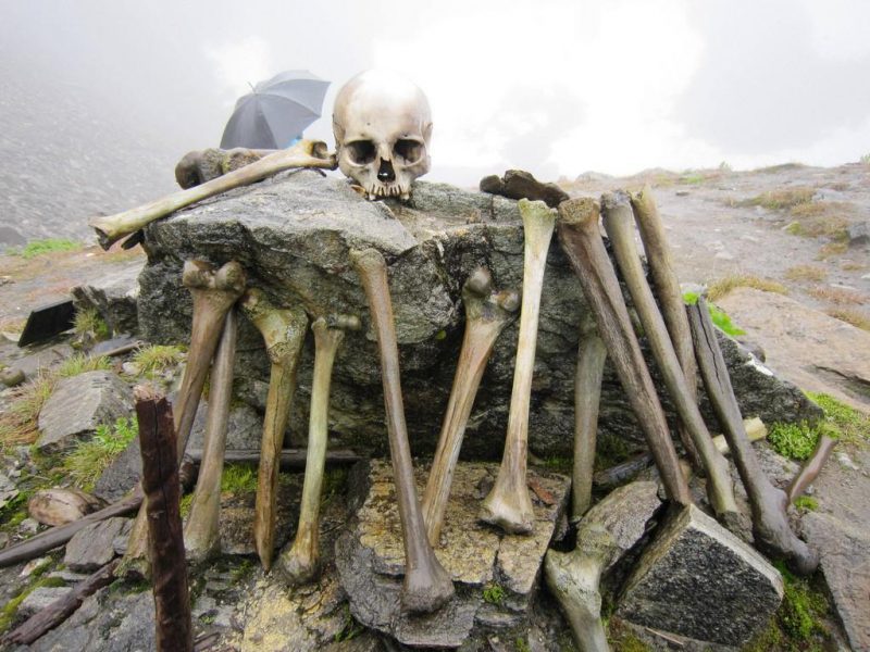 Фотография: Гималайское озеро Роопкунд: кладбище 500 человек, которое хранит свою тайну №2 - BigPicture.ru