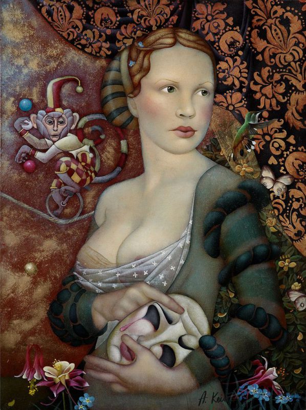 Фотография: Красота женского тела и тонкие материи в картинах Агиты Кейри №11 - BigPicture.ru