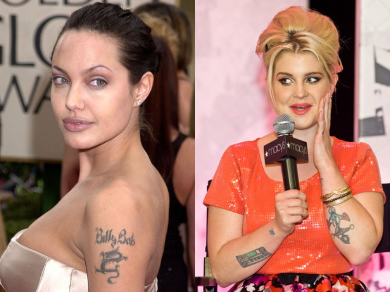 Фотография: Сводить или не сводить: 8 знаменитостей, которые пожалели о своих татуировках №1 - BigPicture.ru