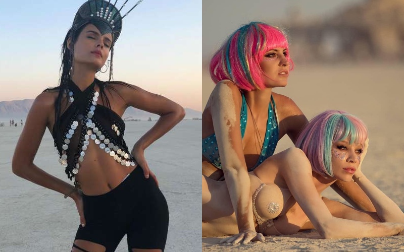 Фотография: 35 фото горячих девушек с не менее горячего фестиваля Burning Man-2019 №1 - BigPicture.ru