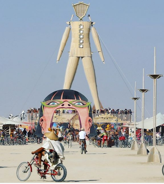 Фотография: Burning Man 2019: метаморфозы в раскаленной пустыне №2 - BigPicture.ru