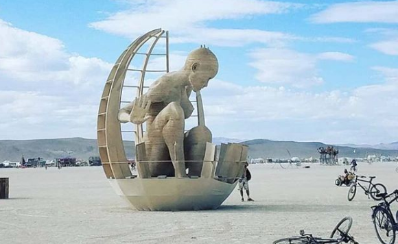 Фотография: Burning Man 2019: метаморфозы в раскаленной пустыне №9 - BigPicture.ru