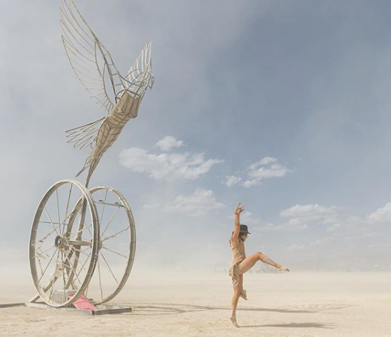 Фотография: Burning Man 2019: метаморфозы в раскаленной пустыне №13 - BigPicture.ru