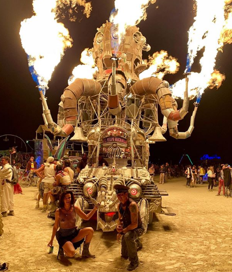 Фотография: Burning Man 2019: метаморфозы в раскаленной пустыне №18 - BigPicture.ru