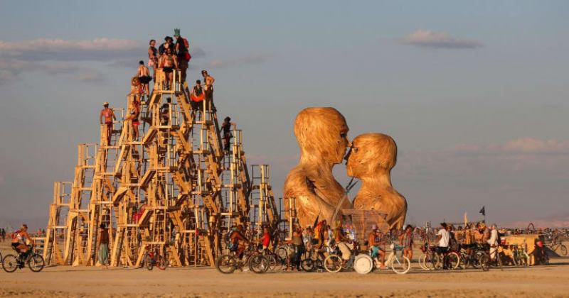 Фотография: Burning Man 2019: метаморфозы в раскаленной пустыне №1 - BigPicture.ru