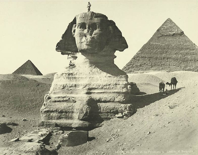 Фотография: Стоял еще до пирамид и имел другую голову: какие тайны связаны с египетским Сфинксом №10 - BigPicture.ru