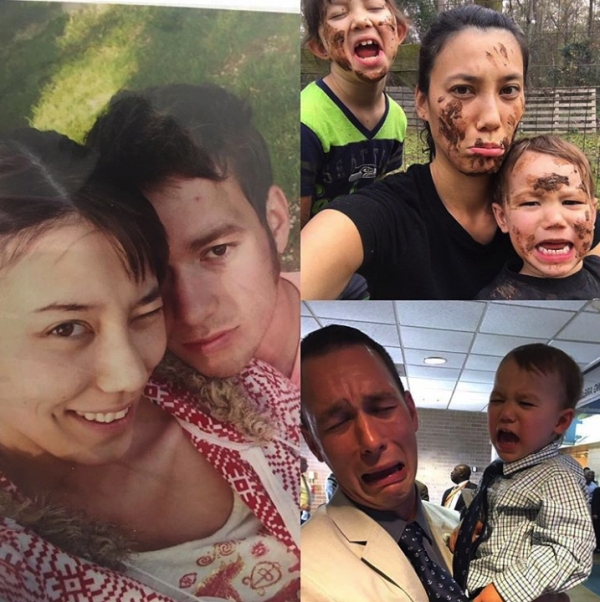 Фотография: 14 забавных фото людей до и после того, как они стали родителями №6 - BigPicture.ru