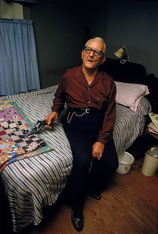 Фотография: Америка 70-х на снимках легендарного отца цветной фотографии Уильяма Эглстона №26 - BigPicture.ru