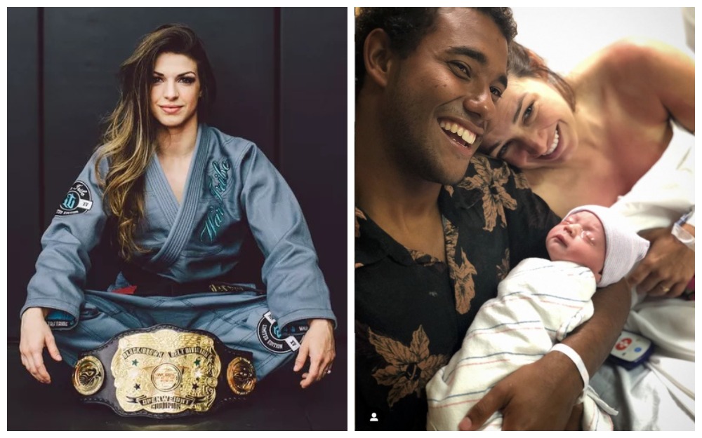 Фотография: Боевая мамаша: из-за беременности бойца UFC за считанные  минуты от нее отписались 20 тысяч человек №1 - BigPicture.ru