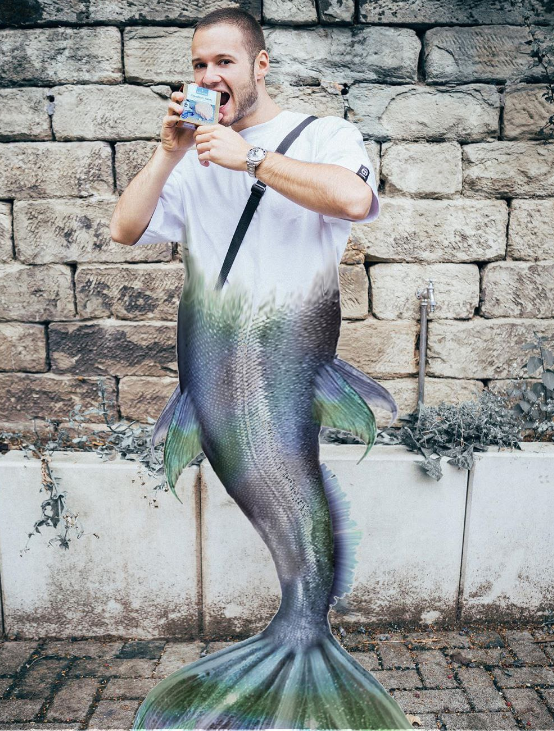 Фотография: Немецкий блогер показал как ест дельфина и стал объектом ненависти. Пранк пришлось срочно разоблачать №9 - BigPicture.ru