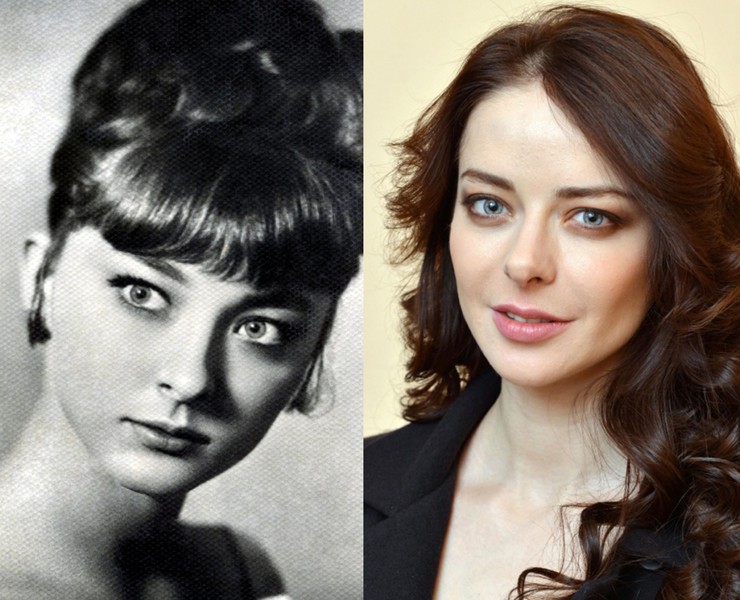 Фотография: Перерождение: современные актрисы России, как две капли воды похожие на кинодив прошлого №14 - BigPicture.ru