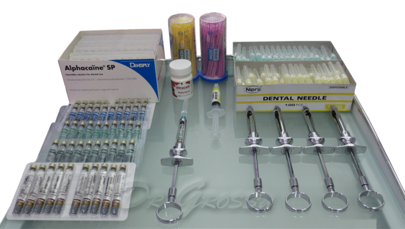 Анестезирующие средства для стоматологических вмешательств