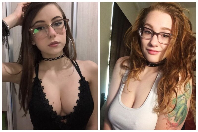 Голые сексуальные девушки в очках фото