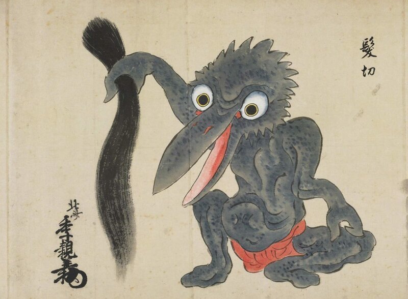 20 жутких создании из японского сонма чудовищ и демонов Культура и искусство