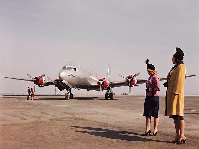 Фотография: Винтажная роскошь: как пассажирские перелеты выглядели в 50-х №2 - BigPicture.ru
