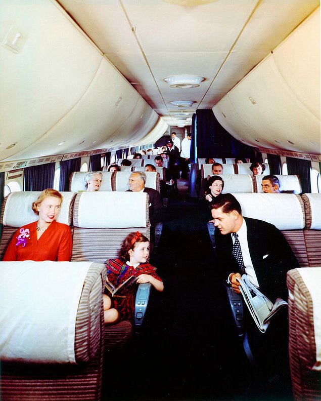 Фотография: Винтажная роскошь: как пассажирские перелеты выглядели в 50-х №4 - BigPicture.ru