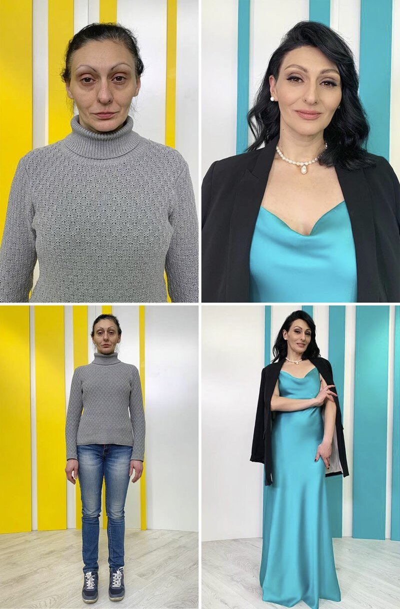 Фотография: 30 удивительных преображений: до и после встречи со стилистом Александром Роговым №5 - BigPicture.ru