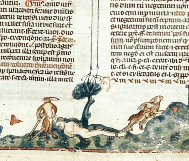 Фотография: 20 кроликов-убийц из средневековых книг. Почему именно этих зверьков рисовали такими злобными №19 - BigPicture.ru