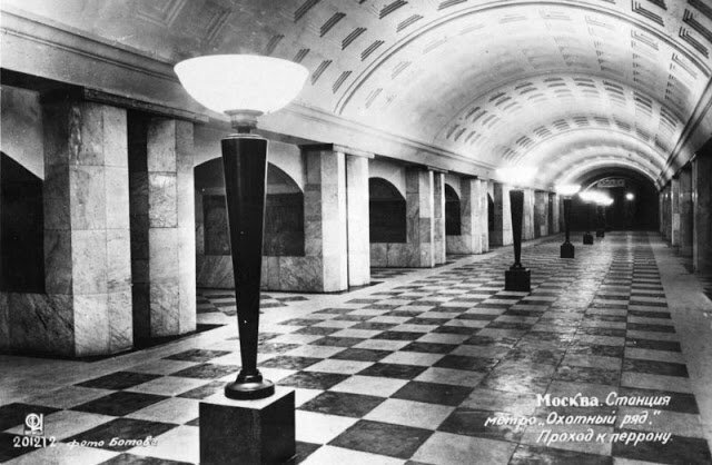 Фотография: Как выглядел московский метрополитен в 1935 году №9 - BigPicture.ru