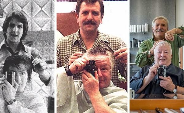 Поход к парикмахеру длиною в жизнь: британец почти полвека делает вот такие селфи