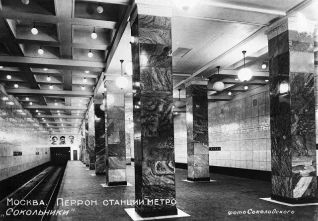 Фотография: Как выглядел московский метрополитен в 1935 году №16 - BigPicture.ru