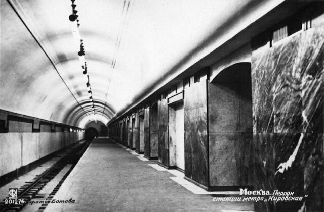 Фотография: Как выглядел московский метрополитен в 1935 году №13 - BigPicture.ru
