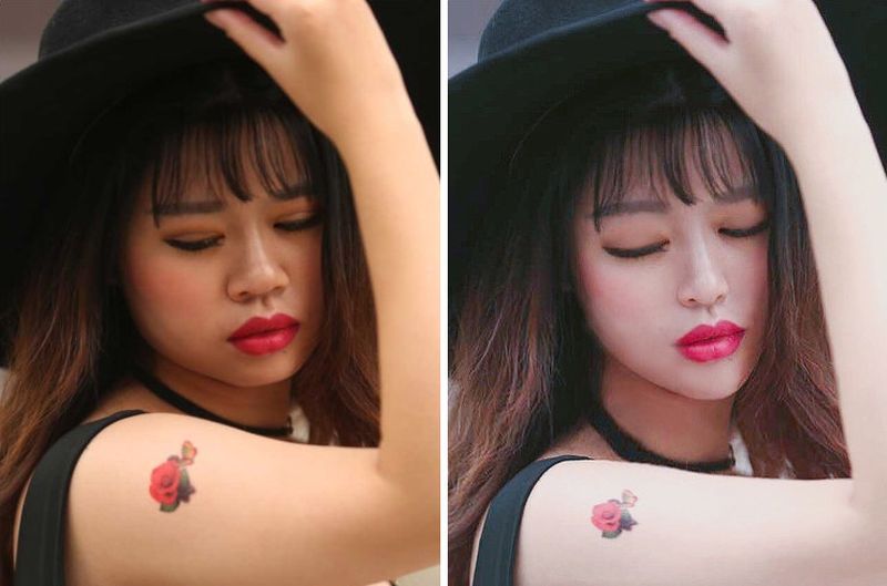 Фотография: 11 фото азиатских девушек до и после FaceTune №4 - BigPicture.ru