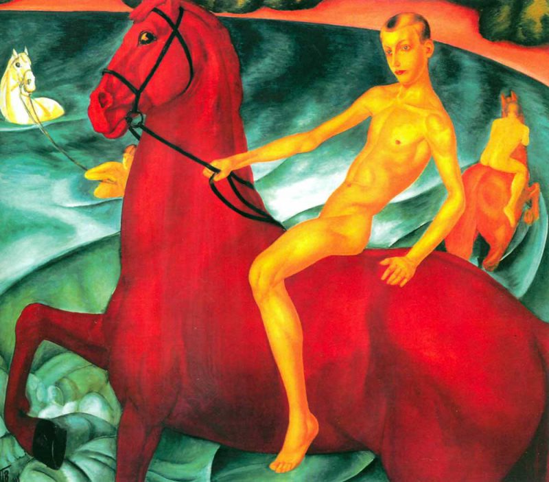 Фотография: Как сложилась судьба мальчика, купавшего красного коня, и других детей с известных картин №2 - BigPicture.ru