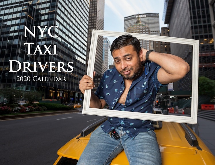 Фотография: Улыбочка, шеф! Необычный календарь с фотографиями нью-йоркских таксистов уже в продаже №1 - BigPicture.ru