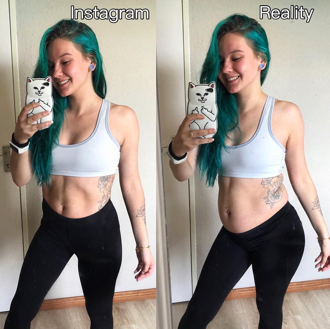 Фотография: Как нас обманывают в Instagram: 25 примеров честной фитнес-блогерши №19 - BigPicture.ru