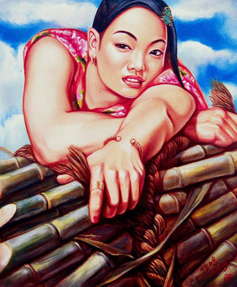 Фотография: Девушки в армии Китая: сексуальная живопись Ху Минь №15 - BigPicture.ru