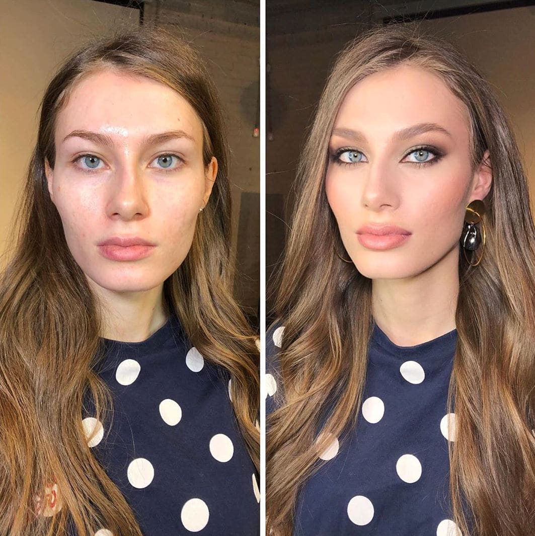 Фотография: 20 девушек до и после макияжа, которые посетили московского визажиста и стали ещё прекраснее №21 - BigPicture.ru
