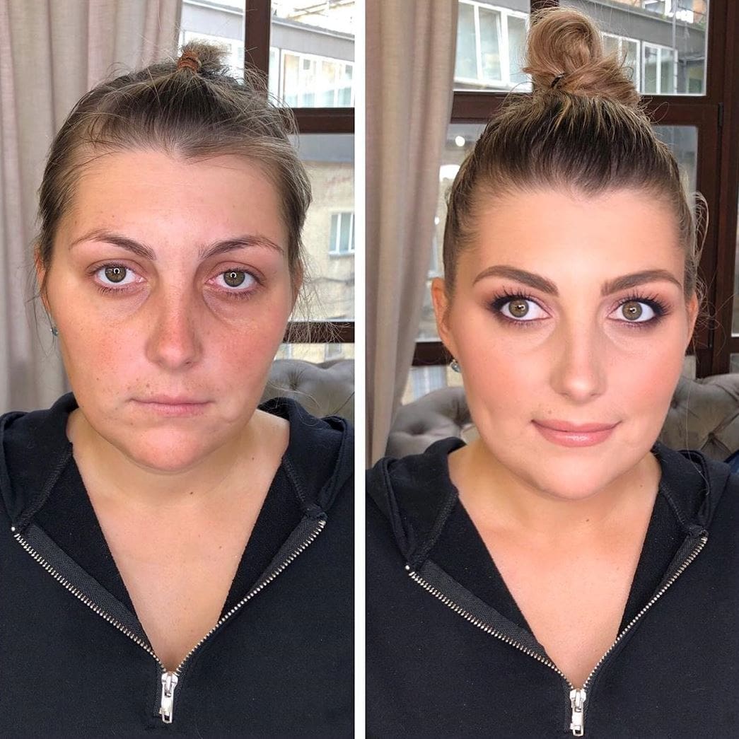 Фотография: 20 девушек до и после макияжа, которые посетили московского визажиста и стали ещё прекраснее №10 - BigPicture.ru