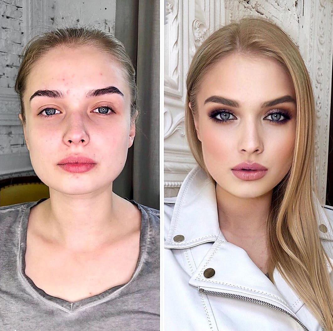 Фотография: 20 девушек до и после макияжа, которые посетили московского визажиста и стали ещё прекраснее №14 - BigPicture.ru