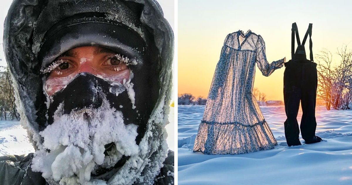 Фотография: 15 морозных фотографий из Якутии, где температуры в этом году достигали 60 градусов по Цельсию №1 - BigPicture.ru