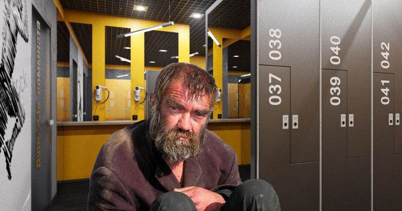 Фотография: Московский бомж жил в фитнес-центрах, а потом обиделся и отсудил у них деньги №1 - BigPicture.ru