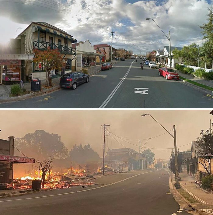 Фотография: 21 фотография, демонстрирующая последствия ужасающих лесных пожаров в Австралии №7 - BigPicture.ru