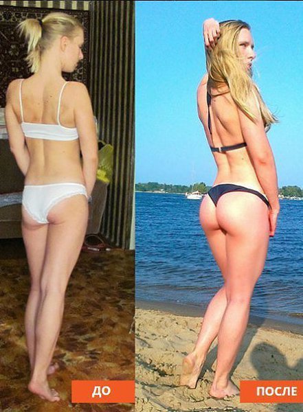 Фотография: Наприседали: 13 фото девушек до и после того, как они начали заниматься спортом №14 - BigPicture.ru