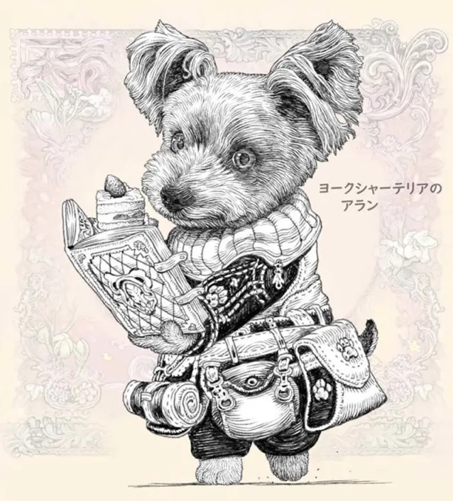 Фотография: 22 пушистых рыцаря на милых иллюстрациях японского художника №17 - BigPicture.ru