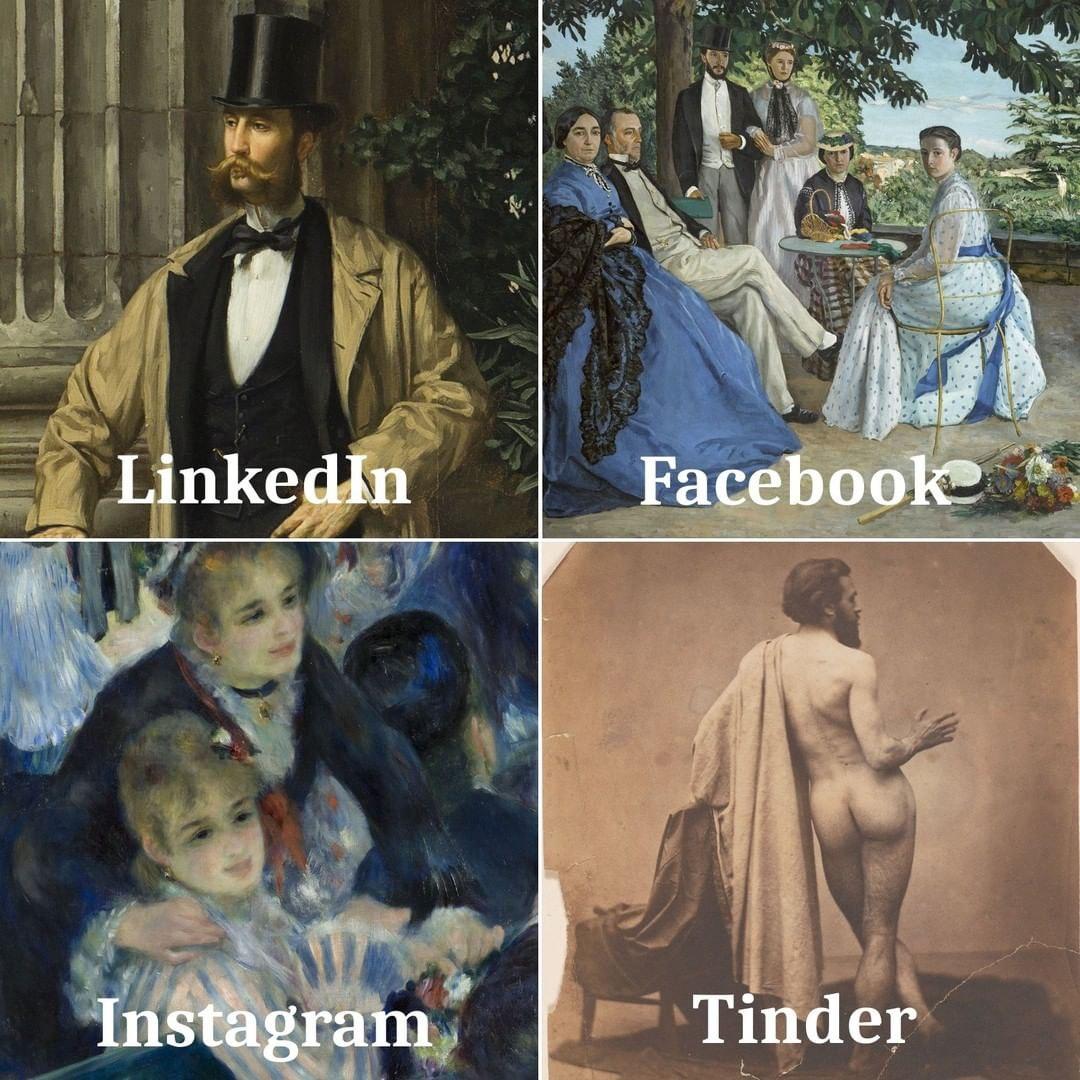 Фотография: Как выглядят люди в разных соцсетях: все сравнивают свои фото в LinkedIn, Facebook, Instagram и Tinder №10 - BigPicture.ru