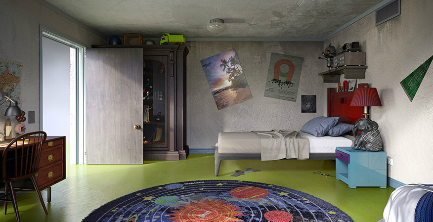 Фотография: Как выглядят спальни героев мультсериалов в реальной жизни: 6 фантазий дизайнеров №14 - BigPicture.ru