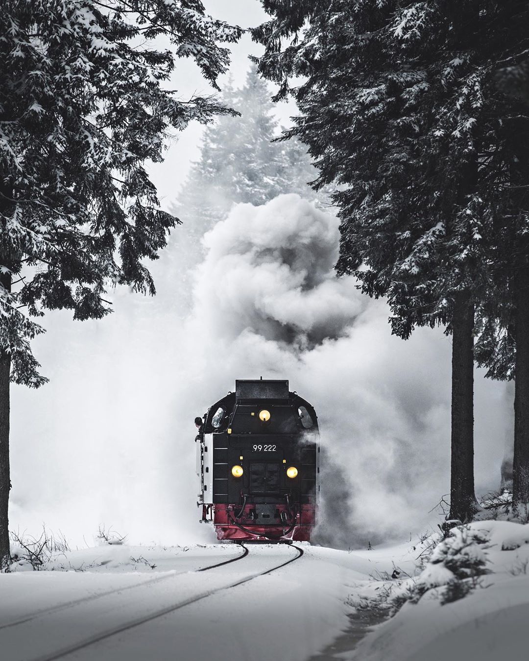 Фотография: Волшебство зимы в снежных снимках Эрика Рейнхарта №5 - BigPicture.ru