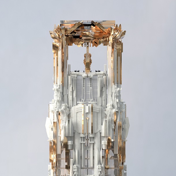 Фотография: В Нью-Йорке может появиться небоскреб Кхалиси в стиле 